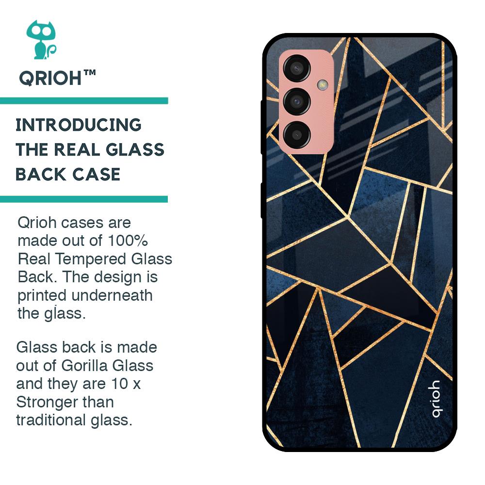 Abstract Tiles Glass case for Samsung Galaxy M13