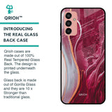 Crimson Ruby Glass Case for Samsung Galaxy M13