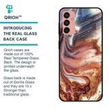Exceptional Texture Glass Case for Samsung Galaxy M13