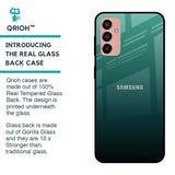 Palm Green Glass Case For Samsung Galaxy M13