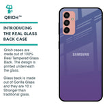 Indigo Pastel Glass Case For Samsung Galaxy M13