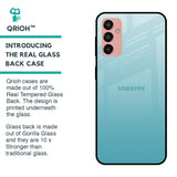 Arctic Blue Glass Case For Samsung Galaxy M13