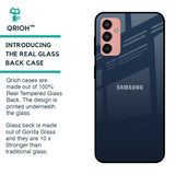 Overshadow Blue Glass Case For Samsung Galaxy M13