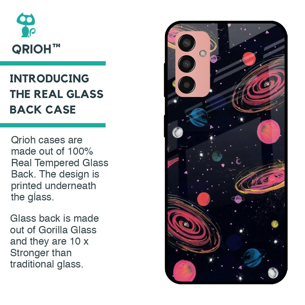 Galaxy In Dream Glass Case For Samsung Galaxy M13