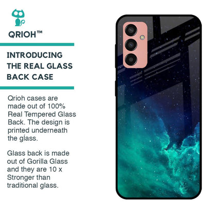 Winter Sky Zone Glass Case For Samsung Galaxy M13