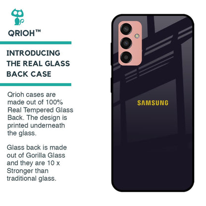 Deadlock Black Glass Case For Samsung Galaxy M13