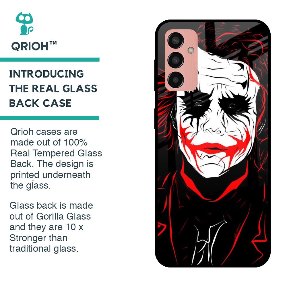 Life In Dark Glass Case For Samsung Galaxy M13