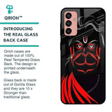 Lord Hanuman Glass Case For Samsung Galaxy M13