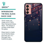 Falling Stars Glass Case For Samsung Galaxy M13