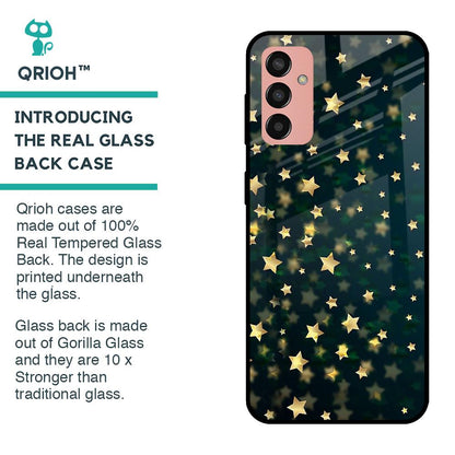 Dazzling Stars Glass Case For Samsung Galaxy M13