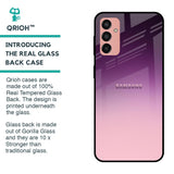 Purple Gradient Glass case for Samsung Galaxy M13