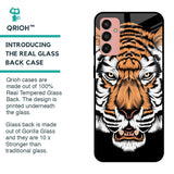 Angry Tiger Glass Case For Samsung Galaxy M13