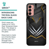 Black Warrior Glass Case for Samsung Galaxy M13