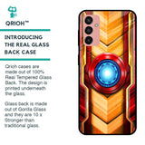 Arc Reactor Glass Case for Samsung Galaxy M13