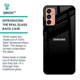 Jet Black Glass Case for Samsung Galaxy M13