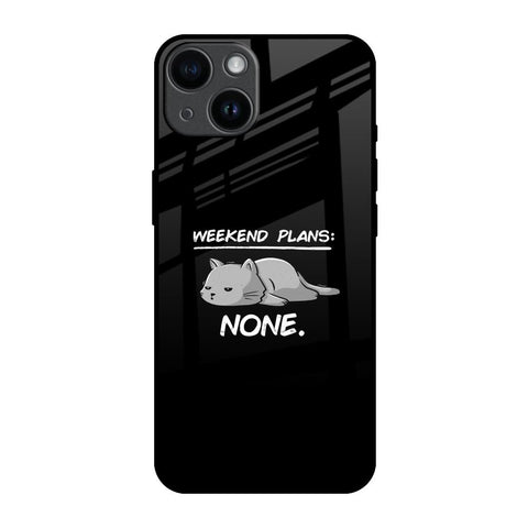 Weekend Plans iPhone 14 Glass Back Cover Online