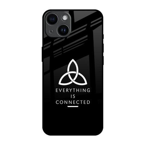 Everything Is Connected iPhone 14 Glass Back Cover Online