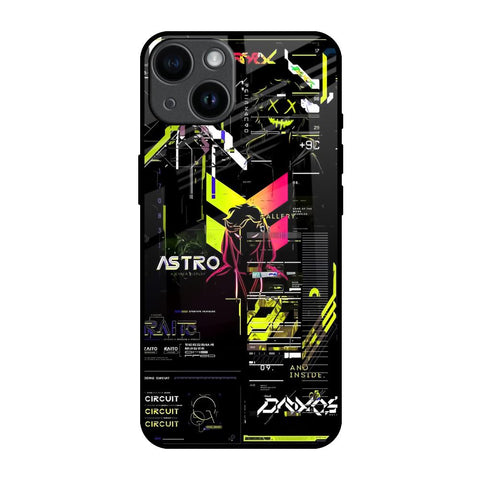 Astro Glitch iPhone 14 Glass Back Cover Online