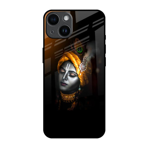 Ombre Krishna iPhone 14 Glass Back Cover Online