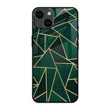 Abstract Green iPhone 14 Glass Back Cover Online