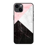 Marble Collage Art iPhone 14 Glass Back Cover Online
