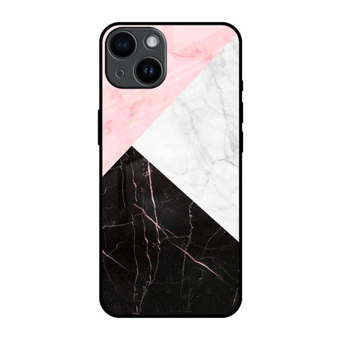 Marble Collage Art iPhone 14 Glass Back Cover Online