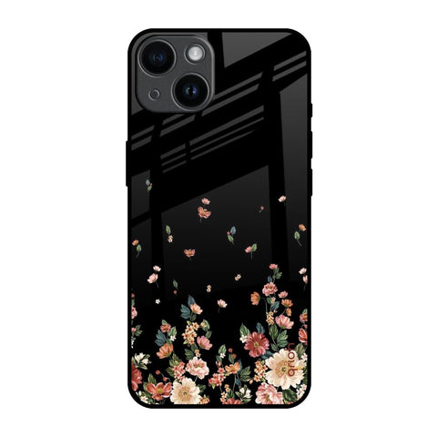 Floating Floral Print iPhone 14 Glass Back Cover Online