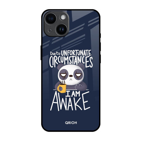 Struggling Panda iPhone 14 Glass Back Cover Online