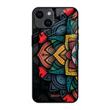 Retro Gorgeous Flower iPhone 14 Glass Back Cover Online
