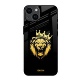 Lion The King iPhone 14 Glass Back Cover Online