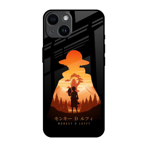 Luffy One Piece iPhone 14 Glass Back Cover Online