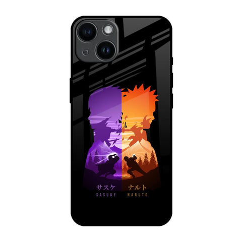 Minimalist Anime iPhone 14 Glass Back Cover Online