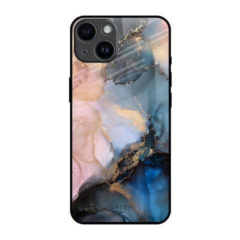 Marble Ink Abstract iPhone 14 Glass Back Cover Online