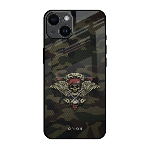 Army Warrior iPhone 14 Glass Back Cover Online