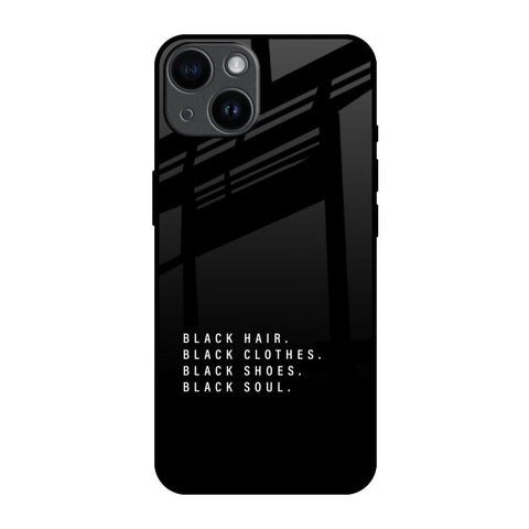 Black Soul iPhone 14 Glass Back Cover Online