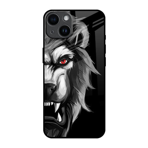 Wild Lion iPhone 14 Glass Back Cover Online