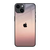 Golden Mauve iPhone 14 Glass Back Cover Online