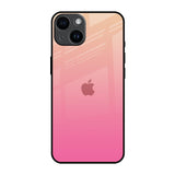 Pastel Pink Gradient iPhone 14 Glass Back Cover Online