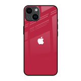 Solo Maroon iPhone 14 Glass Back Cover Online