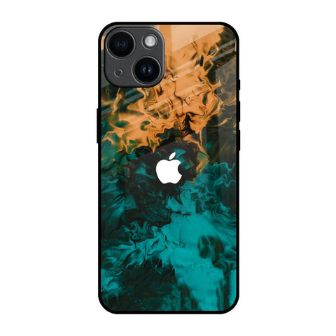 Watercolor Wave iPhone 14 Glass Back Cover Online