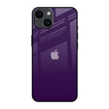 Dark Purple iPhone 14 Glass Back Cover Online