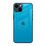 Blue Aqua iPhone 14 Glass Back Cover Online