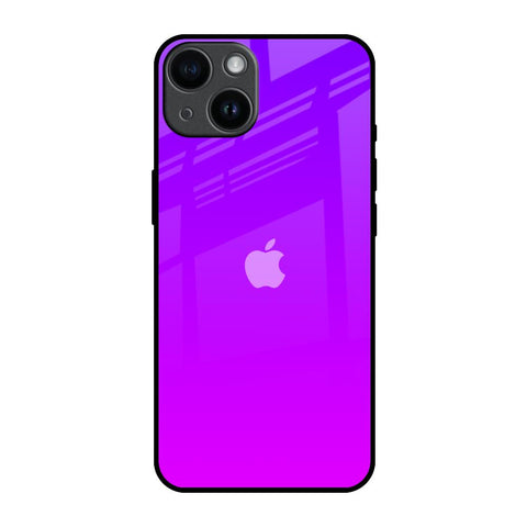 Purple Pink iPhone 14 Glass Back Cover Online