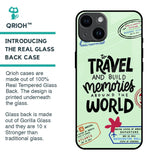 Travel Stamps Glass Case for iPhone 14