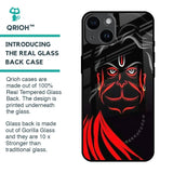 Lord Hanuman Glass Case For iPhone 14