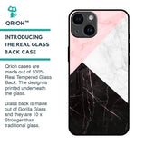 Marble Collage Art Glass Case For iPhone 14