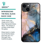 Marble Ink Abstract Glass Case for iPhone 14