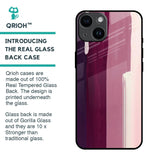 Brush Stroke Art Glass Case for iPhone 14