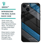 Multicolor Wooden Effect Glass Case for iPhone 14