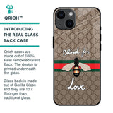 Blind For Love Glass Case for iPhone 14